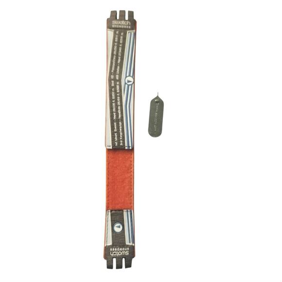 Replacement Band for Swatch JEUX DE LIGNE SULN101 - Picture 2 of 4